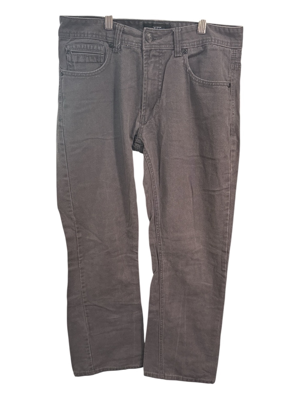 Urban Heritage Men’s Gray Bootcut Jeans 32x32 Classic 5-Pocket Denim - Picture 3 of 6